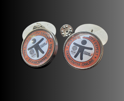 Web Accessibility Expert - Spilla/Jacket pin - immagine 2