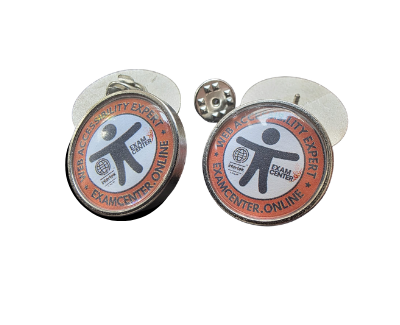 Web Accessibility Expert - Spilla/Jacket pin - immagine 3