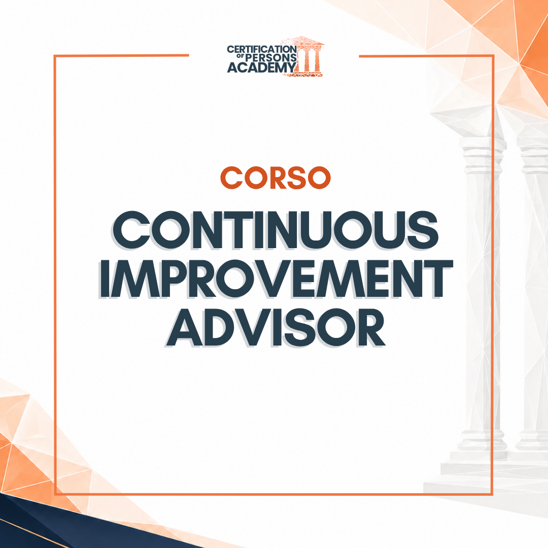 Corso Continuous Improvement Advisor