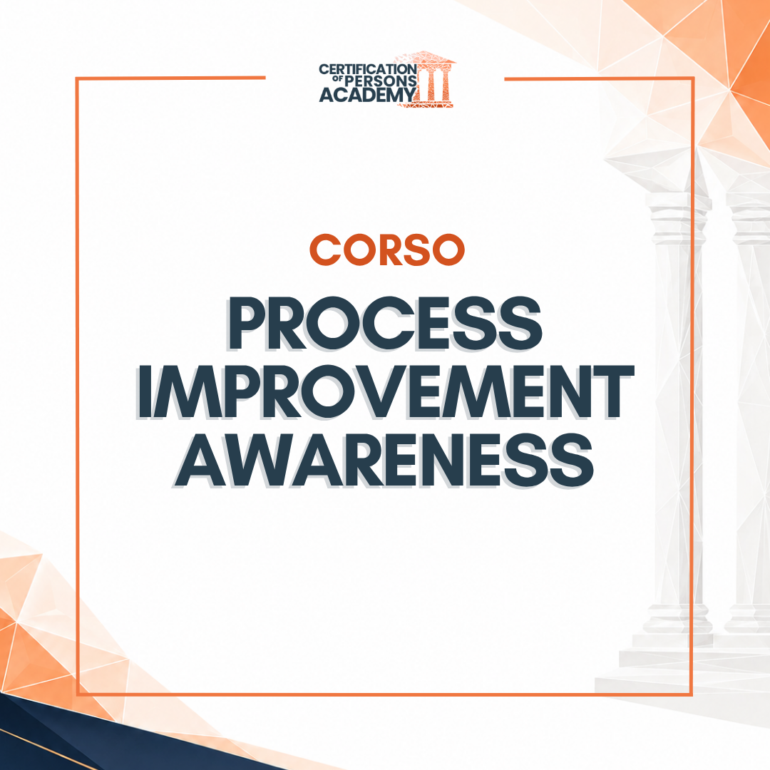 Corso Process Improvement Awareness